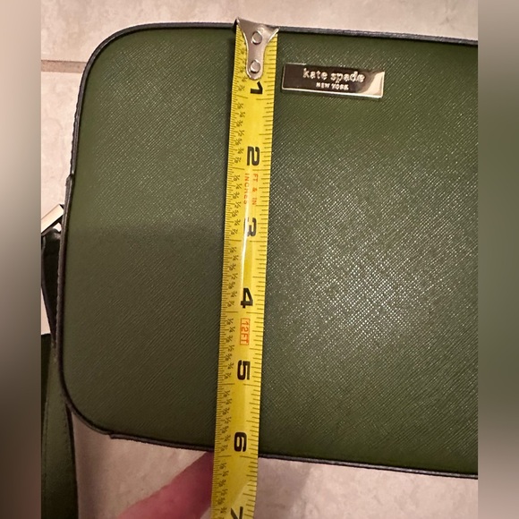 KATE SPADE GREEN CROSSBODY BAG & WALLET - Picture 6 of 12